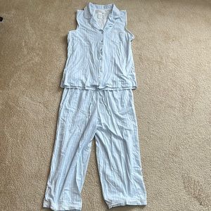 Eileen West 2 piece pajama set M